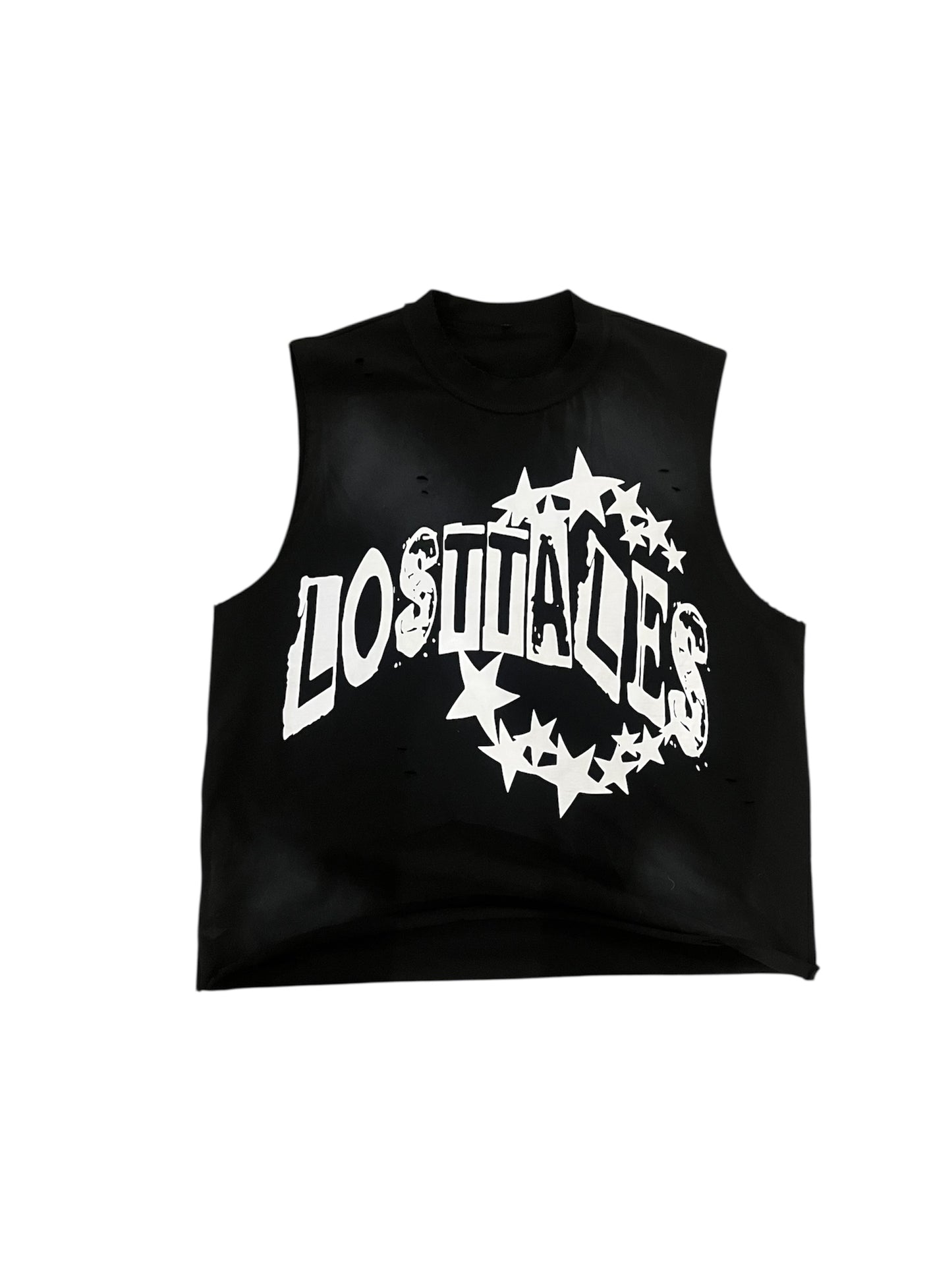 ‘ROGUE ASH’ sleeveless tee